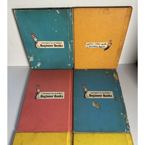 Lot of 7 Vintage 1958-1970 Dr. Seuss Book Club Edition Books - Picture 6 of 14